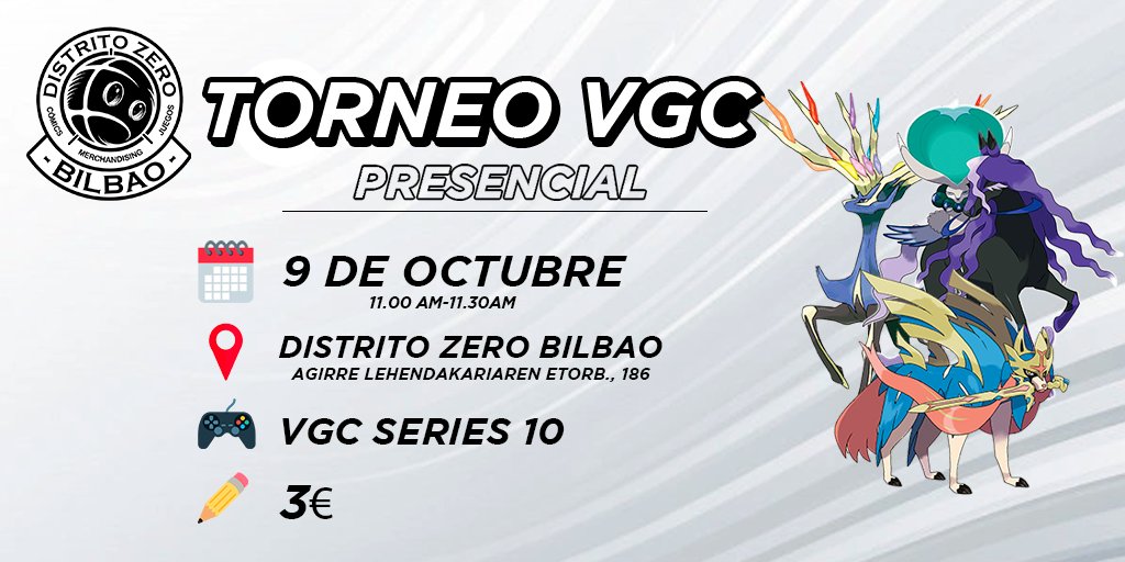 Torneo VGC Series 10 presencial Bilbao