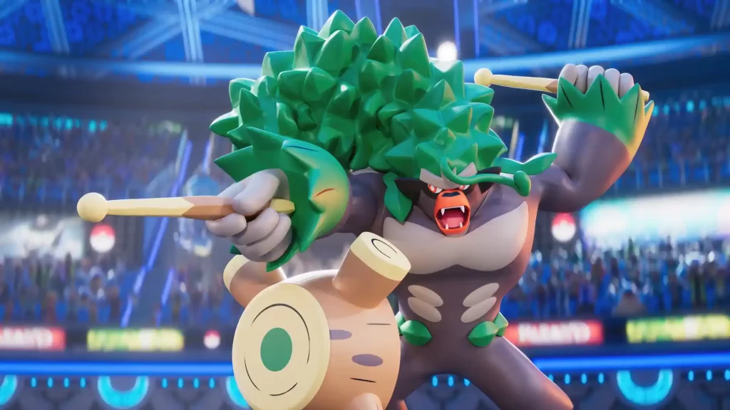 Anuncio Rillaboom Pokémon Champions VGC Reg M-C
