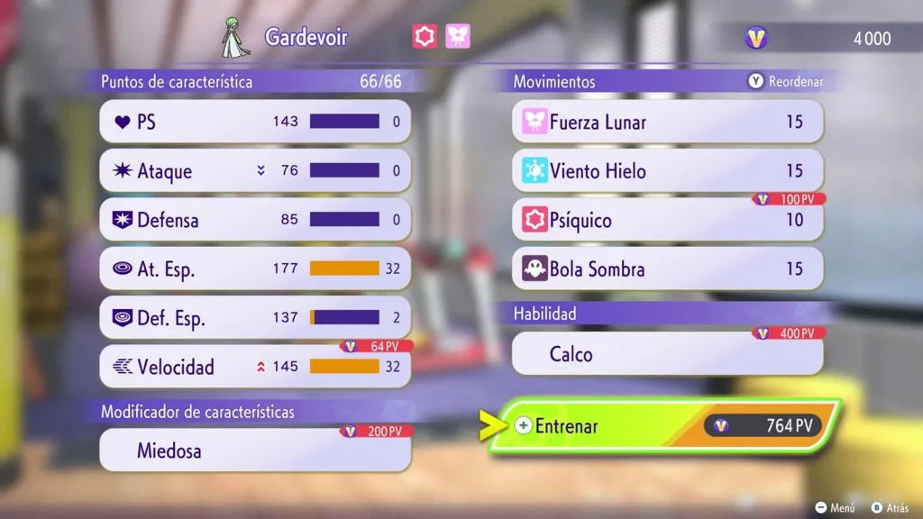 Entrenamiento Pokémon Champions VGC