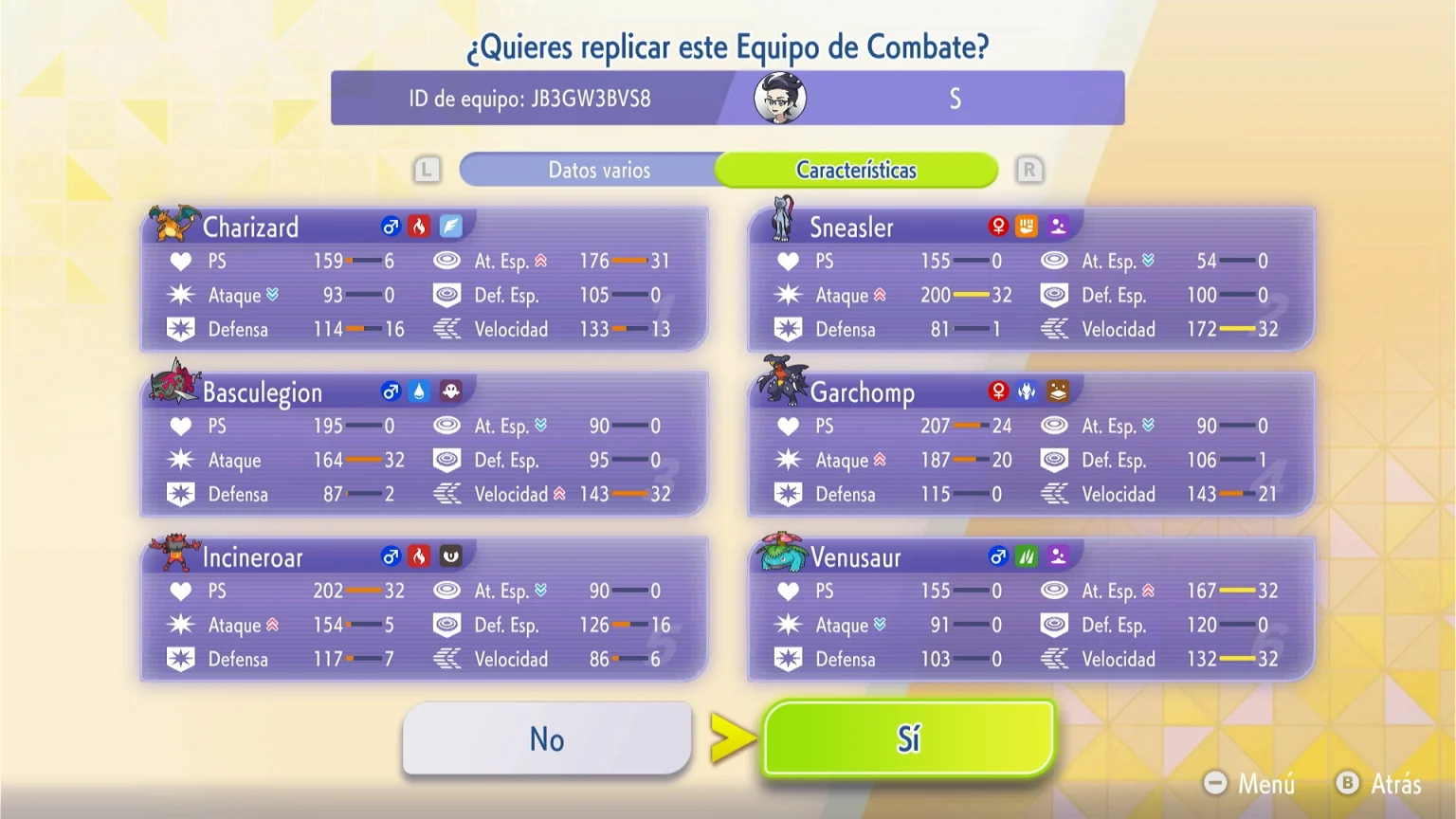 Joji Kaieda - Equipo Mega Charizard-Y Champions