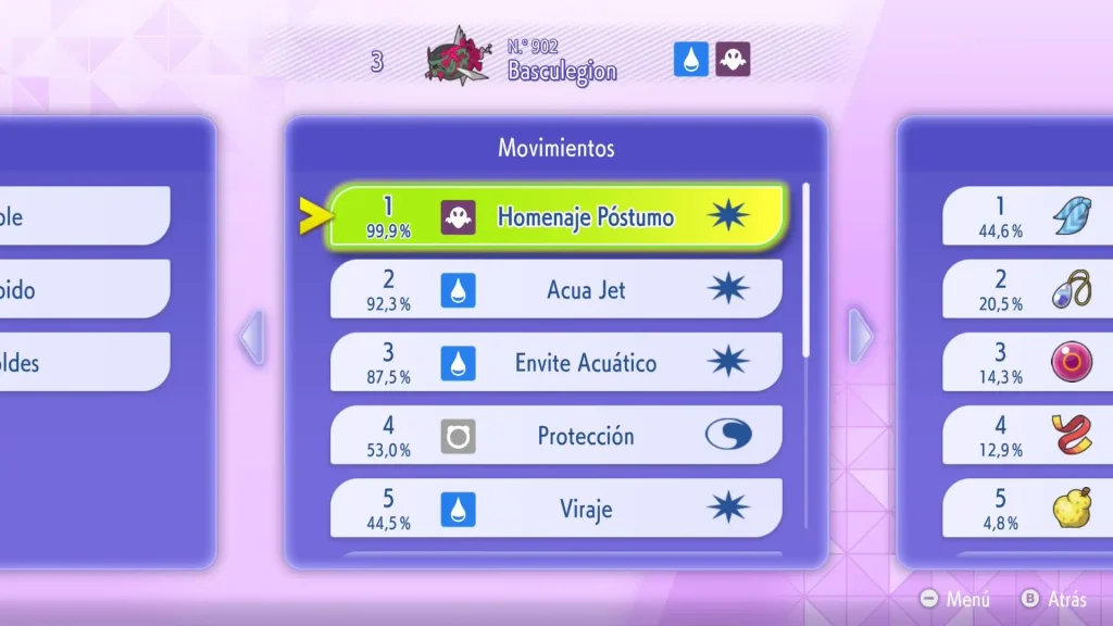 Mejores ataques de Basculegion en Pokémon Champions