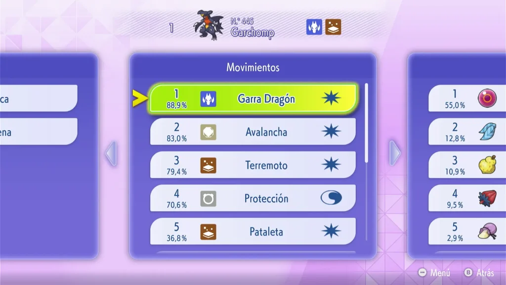 Mejores movimientos de Garchomp en Pokémon Champions VGC