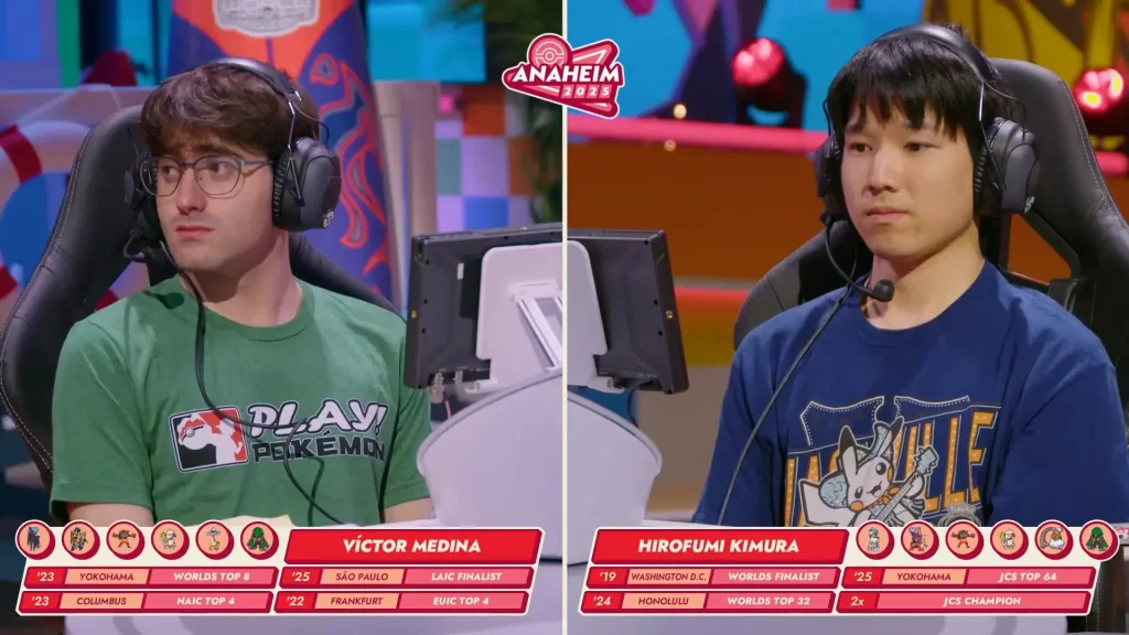 Víctor Medina vs Hirofumi Kimura VGC Anaheim 2025